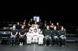 First row (left to right) : Margot Fuller '26, Chelsea Perez '25, Emilia Nascimento '27, Charlotte Chilton '24, Kylie Stadler '27, Jasper Prusko '24, Ronin Hill '26, Charlotte Prusko '24

Second row (left to right): Sophia Nicolaidis '27, Kate Orozco '25, Easton Vassar '25, Jovani Carvillo '24, Emma Glinkowski '26, Aidan Aguilar '26, Nyomi Arana '26, Alyssa Passero '25

Third row (left to right): Megan Garcia '24, Brody Hill '24, Milo Luczak '25, Malachi Evans '25, John Luu '26, Roman Wolfe '26 